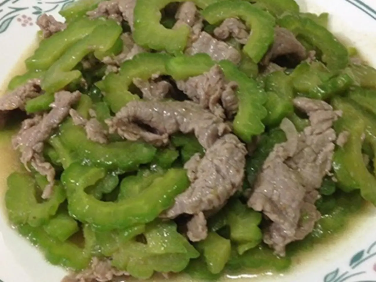 Khổ qua xào thịt bò