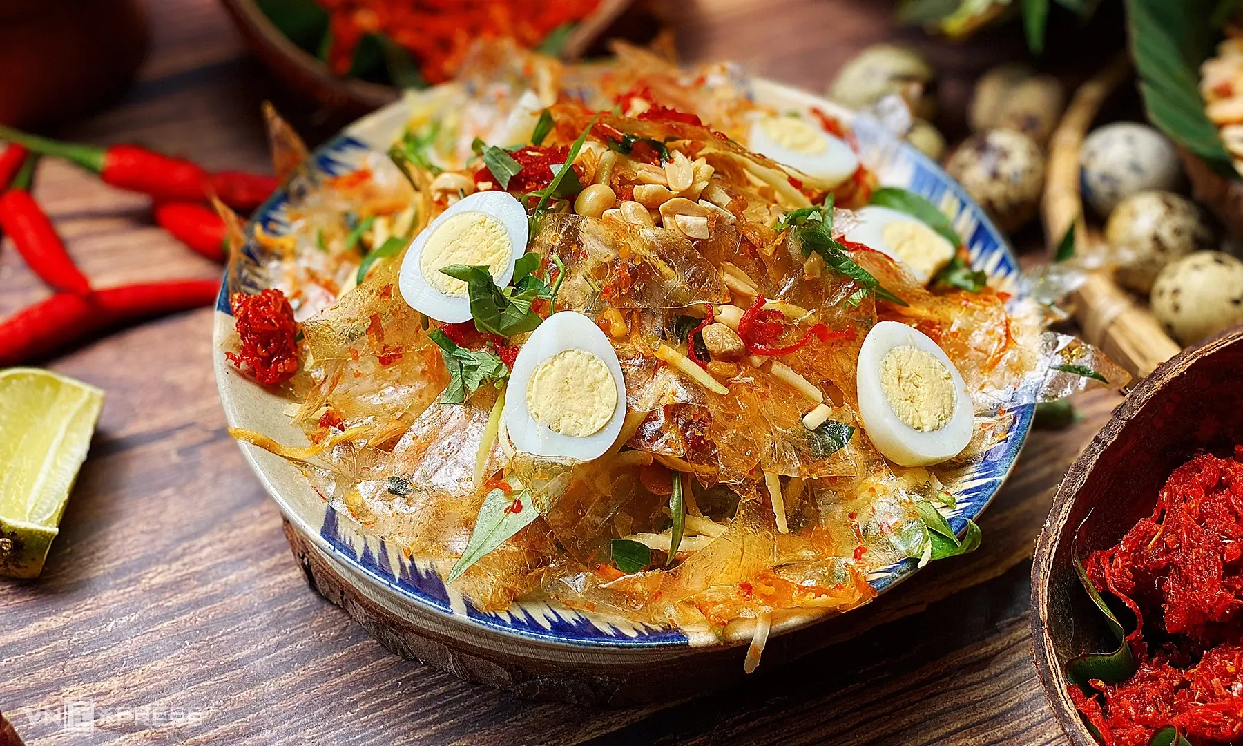 Bánh tráng trộn chuẩn vị Sài Gòn