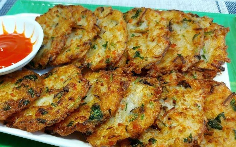 Chả nấm chay giòn ngọt